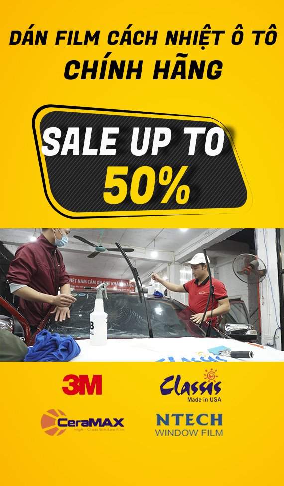 Banner PC phải - Dán phim cách nhiệt ô tô