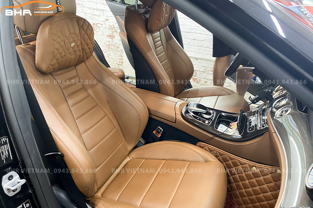 Bọc ghế da Nappa cho xe Mercedes E Class 