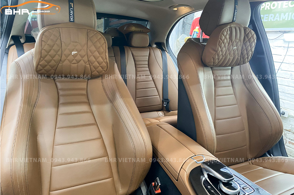 Bọc ghế da Nappa cho xe Mercedes E Class 