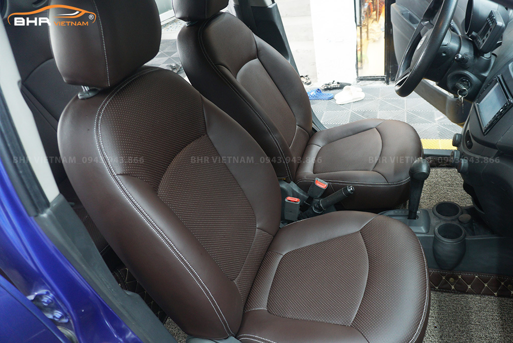 Bọc ghế da ô tô công nghiệp Chevrolet Spark