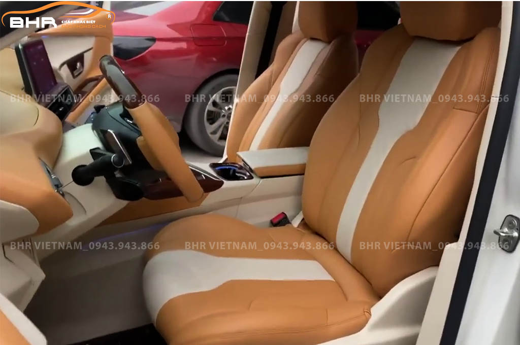 Bọc ghế da ô tô công nghiệp Peugeot 2008 cao cấp, hiện đại