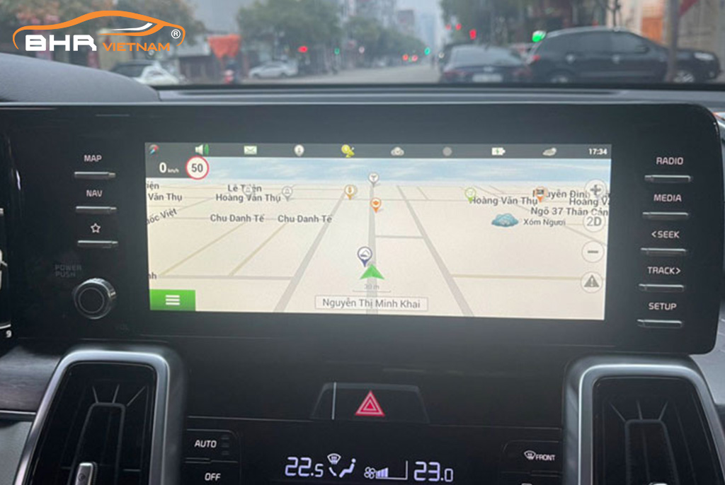 Android Box tích hợp bản đồ chỉ đường thông minh Google map, Vietmap, Navitel 