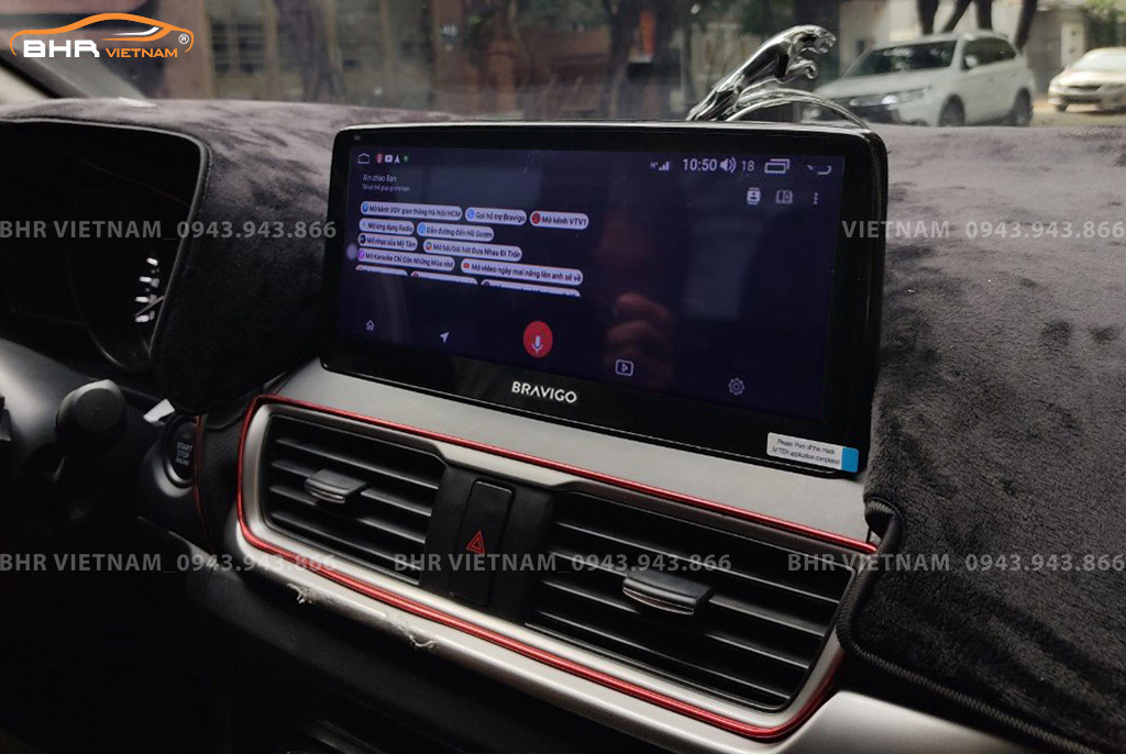 Điều khiển bằng giọng nói thông minh DVD Android Bravigo Mazda 3 2014 - 2019