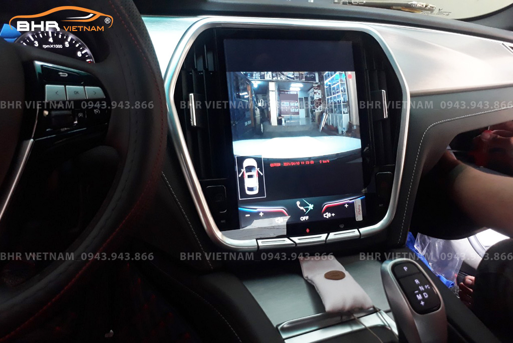 Màn hình DVD Android Bravigo Vinfast Lux SA 2019 - nay tích hợp camera hành trình