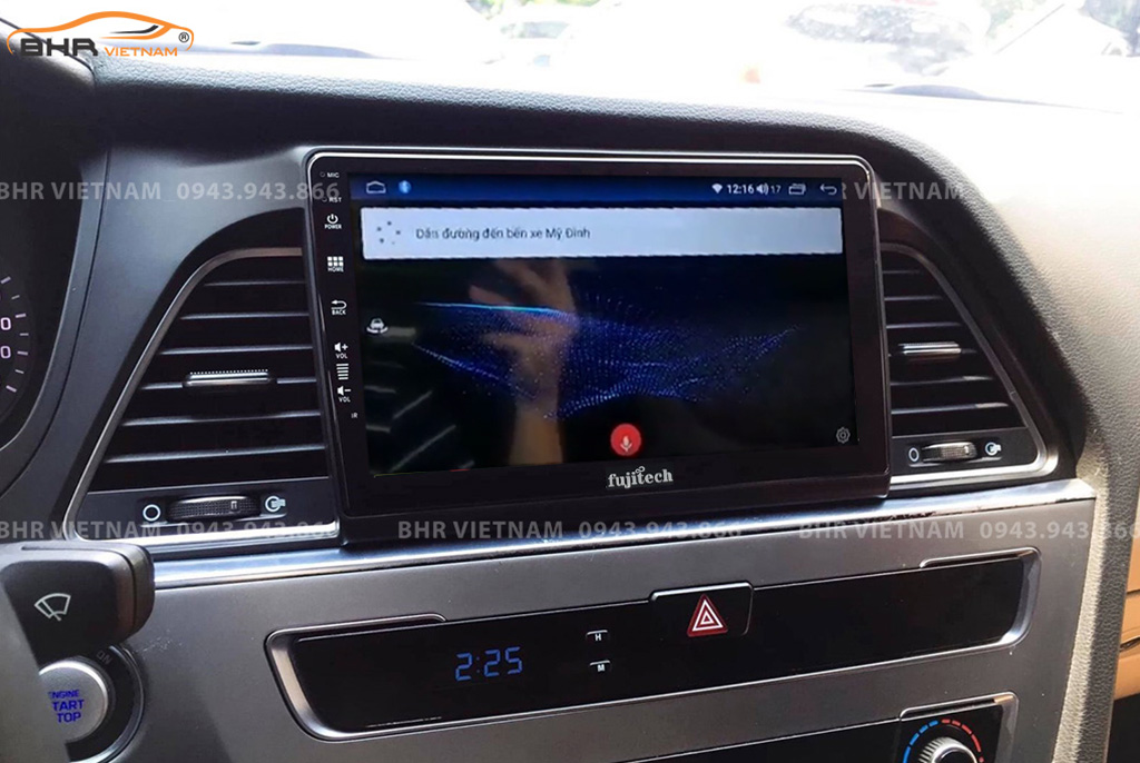 Điều khiển bằng giọng nói Màn hình Android Fujitech 360 Hyundai Sonata 2017 - 2020