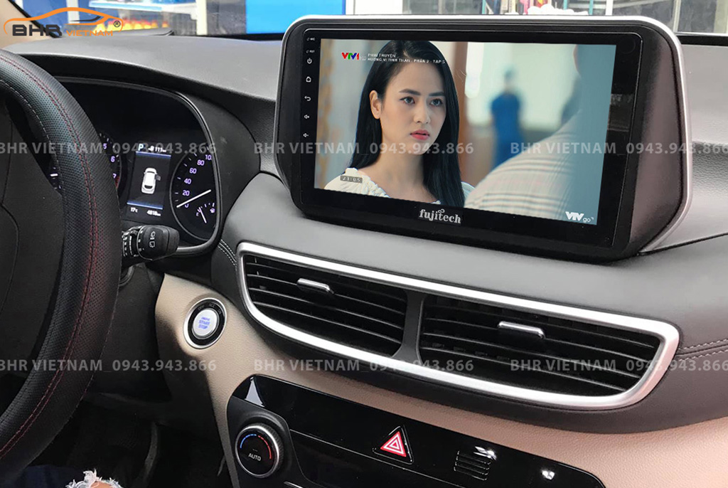 Điều khiển bằng giọng nói màn hình DVD Fujitech 360 Hyundai Tucson 2019 - nay
