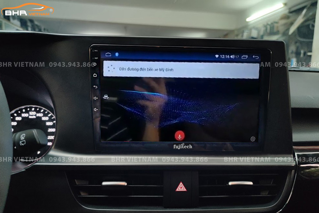 Điều khiển bằng giọng nói Màn hình Android Fujitech 360 Kia Seltos 2020 - nay