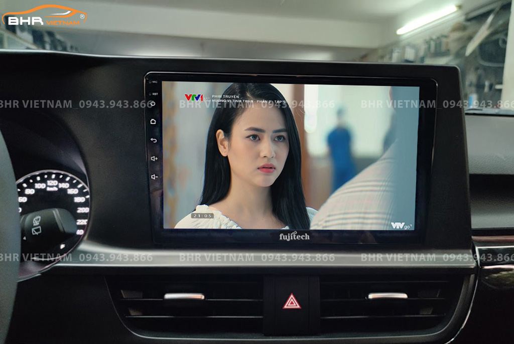Giải trí trên màn hình DVD Fujitech 360 Kia Seltos 2020 - nay