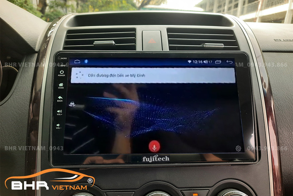 Điều khiển bằng giọng nói Màn hình Android Fujitech 360 Mazda CX9 2006 - 2016