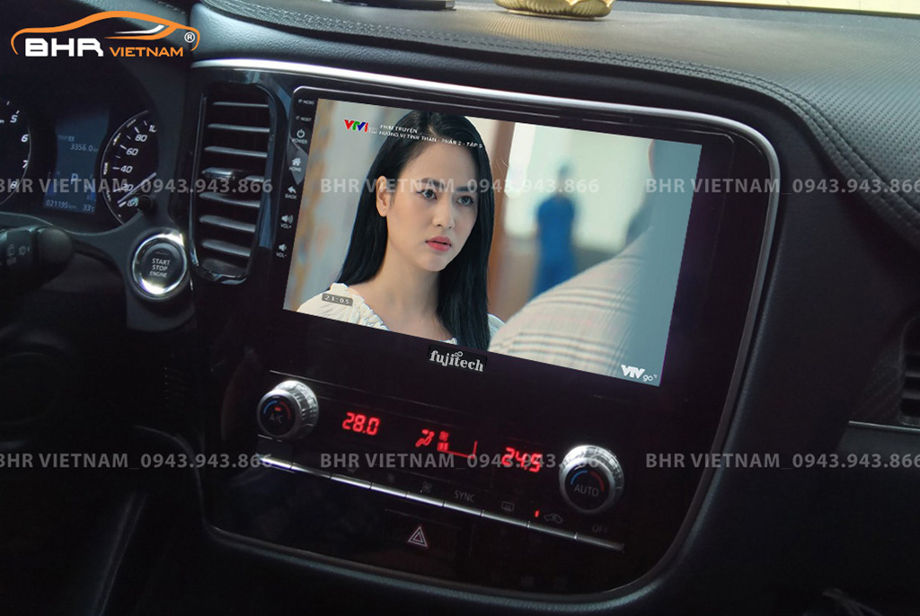 Giải trí trên màn hình DVD Fujitech 360 Mitsubishi Outlander 2020 - nay