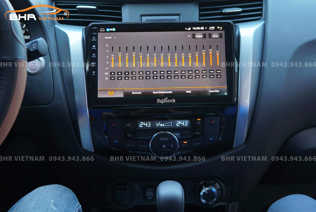 Trải nghiệm âm thanh sống động trên màn hình DVD Android Fujitech 360 Nissan Terra 2018 - nay