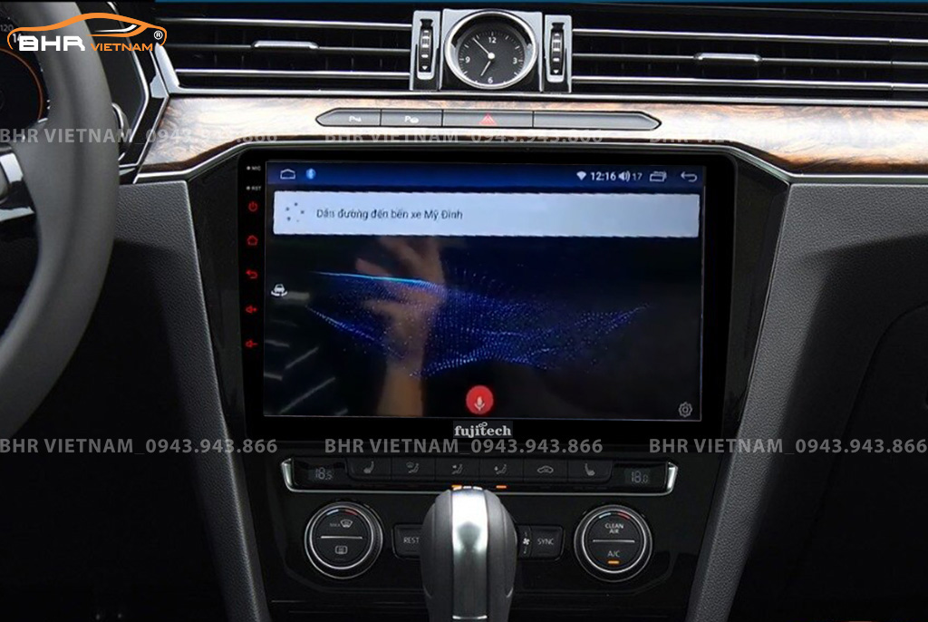Hình ảnh quan sát cảm biến áp suất lốp Fujitech 360 Volkswagen Passat 2016 - nay