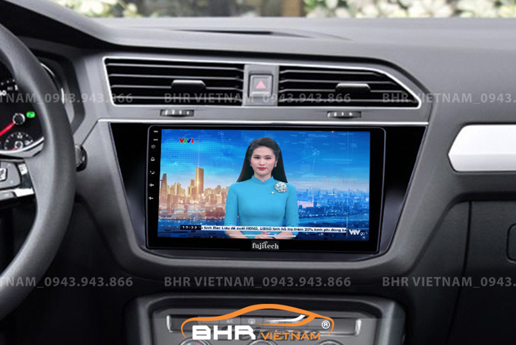 Giải trí trên màn hình DVD Fujitech 360 Volkswagen Tiguan 2019 - nay