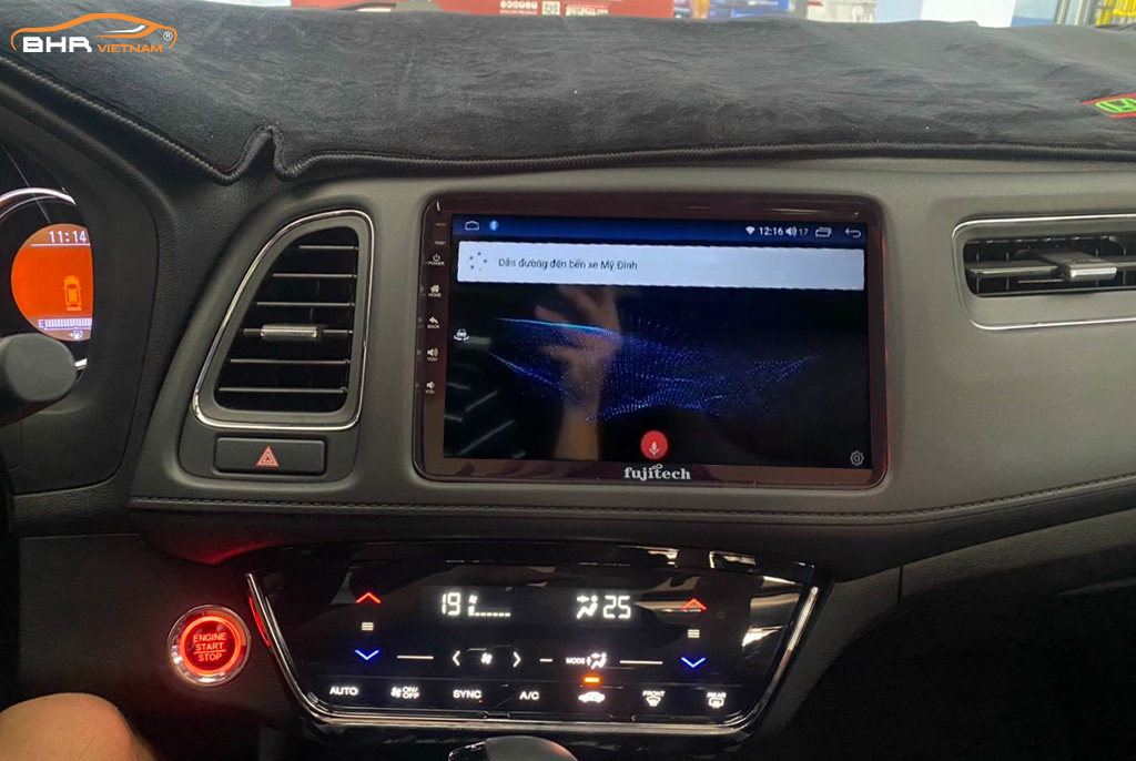 Điều khiển bằng giọng nói Màn hình Android Fujitech Honda HRV 2018 - nay