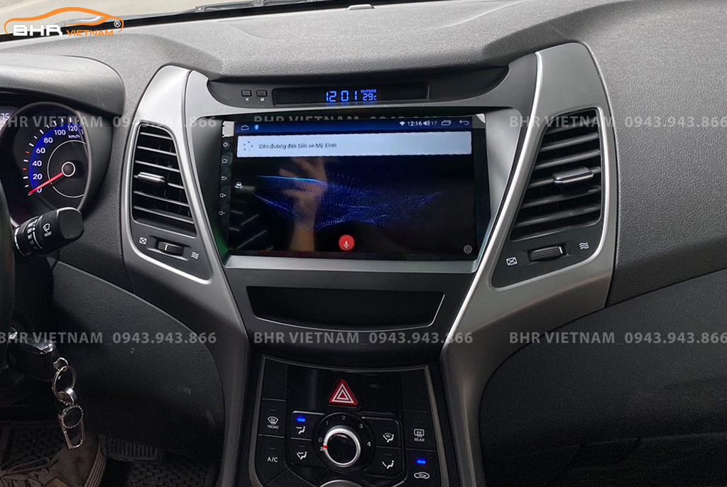 Điều khiển bằng giọng nói Màn hình Android Fujitech Hyundai Elantra 2011 - 2015