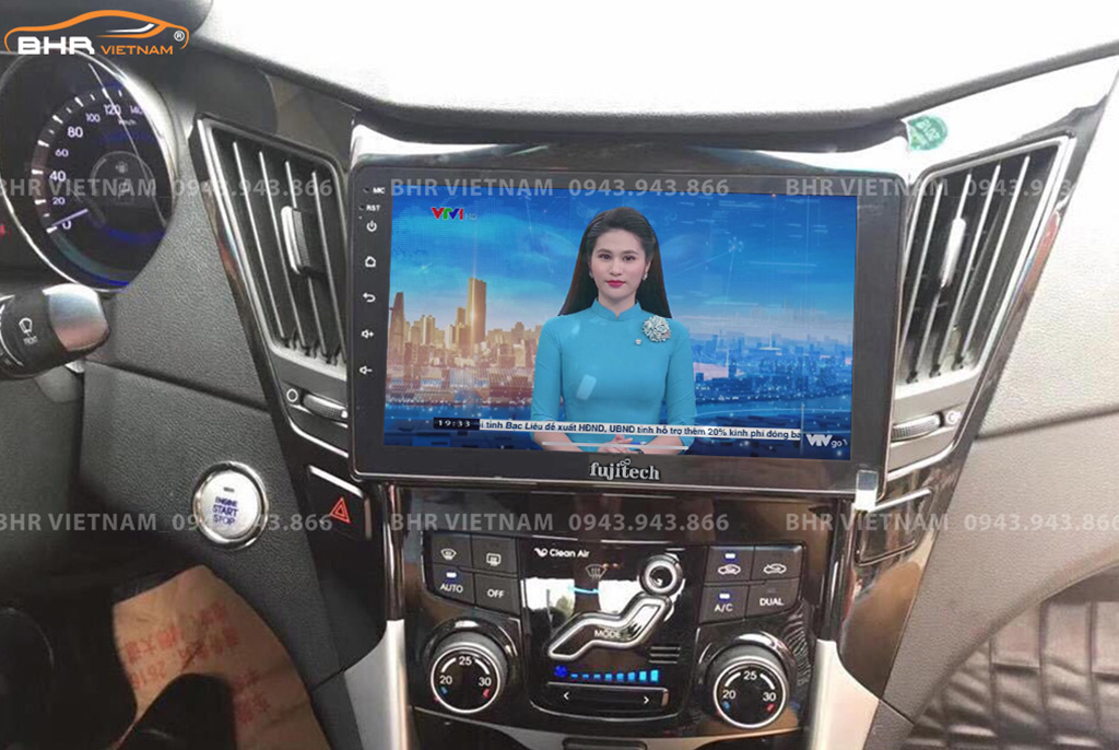 Điều khiển bằng giọng nói màn hình DVD Fujitech Hyundai Sonata 2009 - 2016