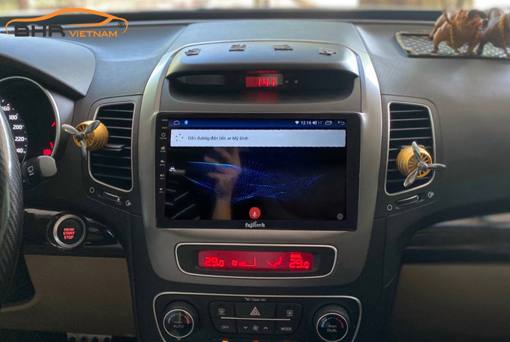 Điều khiển bằng giọng nói Màn hình Android Fujitech Kia Sorento 2014 - 2020