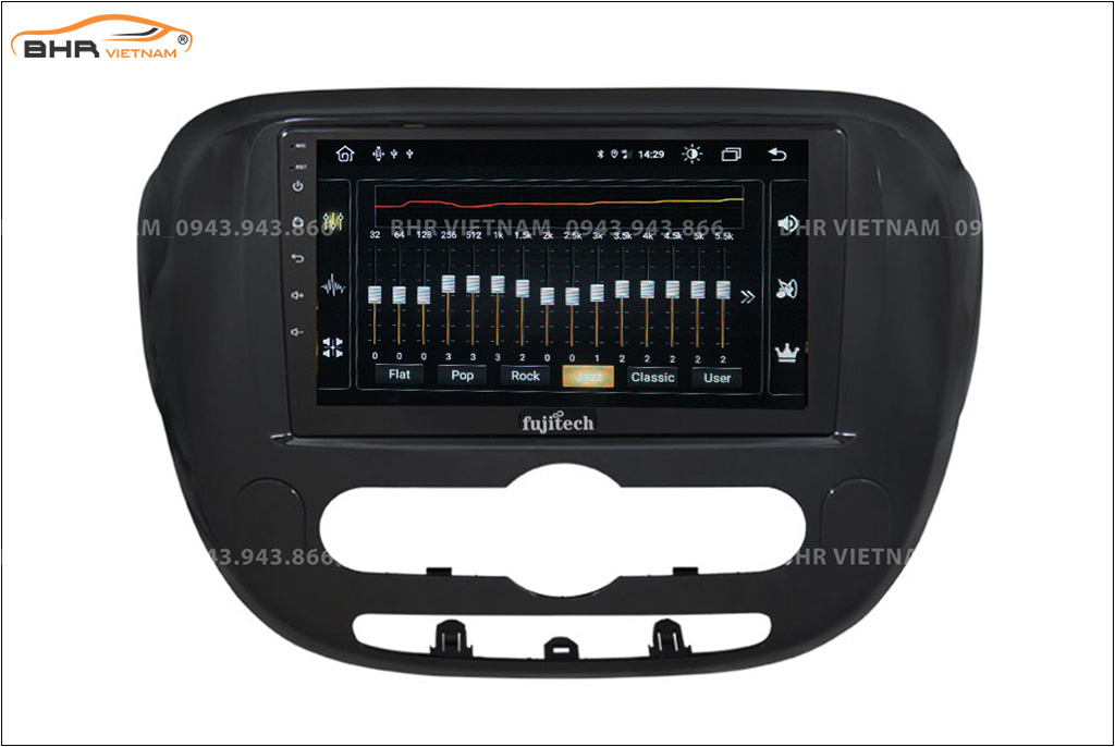 Trải nghiệm âm thanh sống động trên màn hình DVD Android Fujitech Kia Soul 2013 - 2019