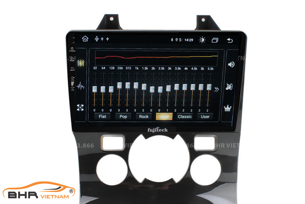 Trải nghiệm âm thanh sống động trên màn hình DVD Android Fujitech Peugeot 3008 2008 - 2017