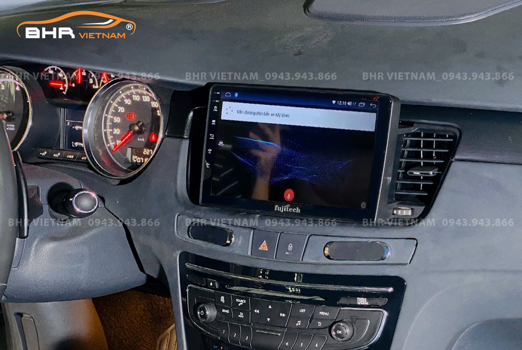 Điều khiển bằng giọng nói Màn hình Android Fujitech Peugeot 508 2010 - 2020