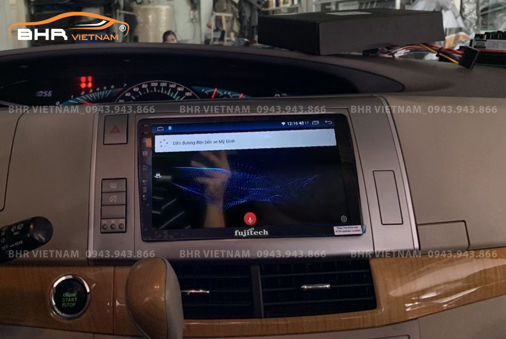 Điều khiển bằng giọng nói Màn hình Android Fujitech Toyota Previa 2006 - 2019