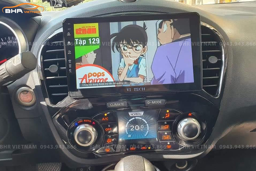 Giải trí đa phương tiện trên màn hình DVD Vitech Pro Nissan Juke 2010 - 2019