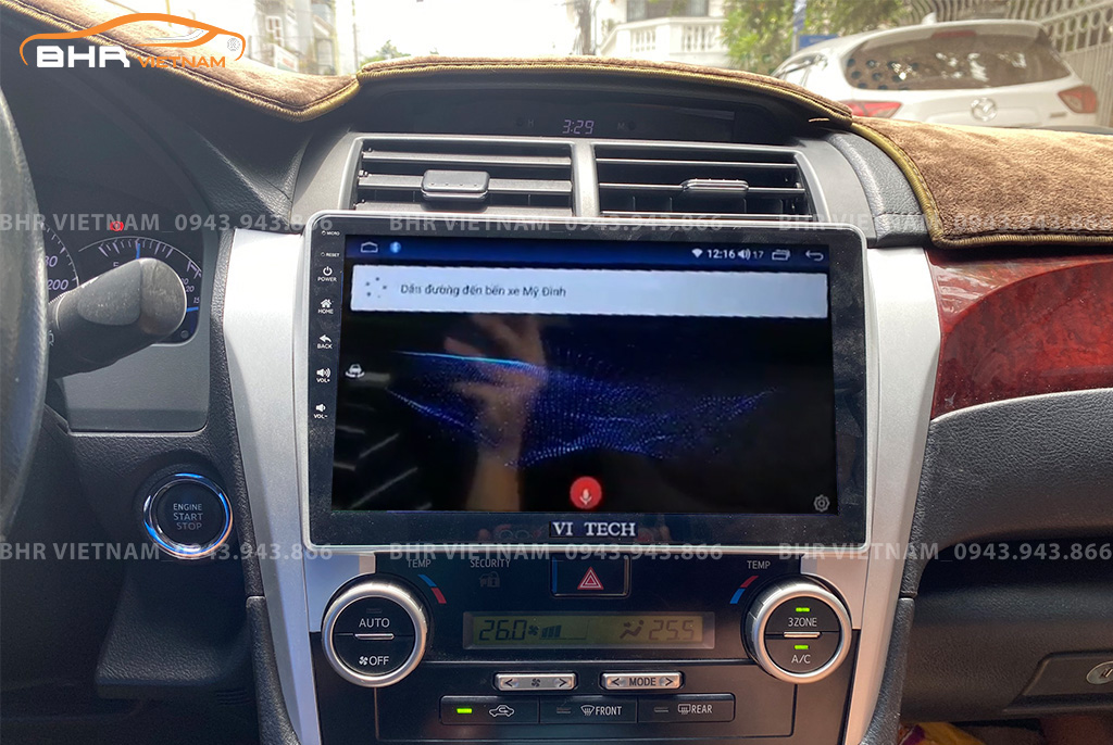 Điều khiển bằng giọng nói Màn hình Android Vitech Pro Toyota Camry 2013 - 2019
