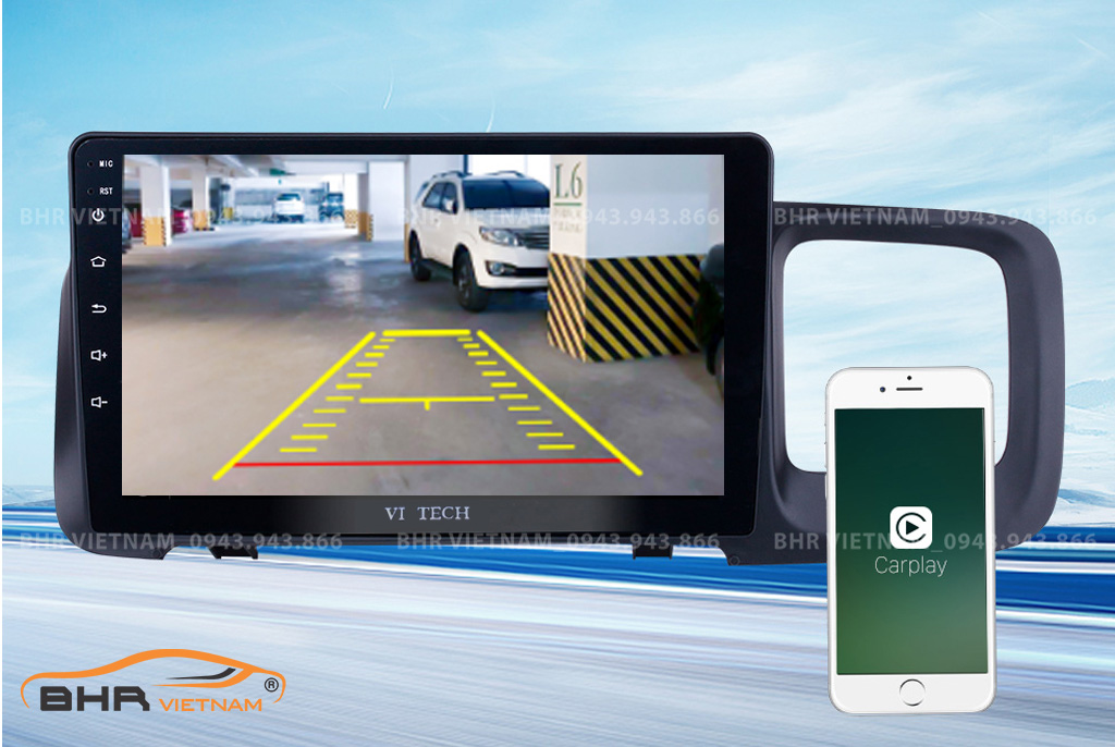 Màn hình DVD Vitech Pro Volvo S60 2011 - 2018 tích hợp camera lùi