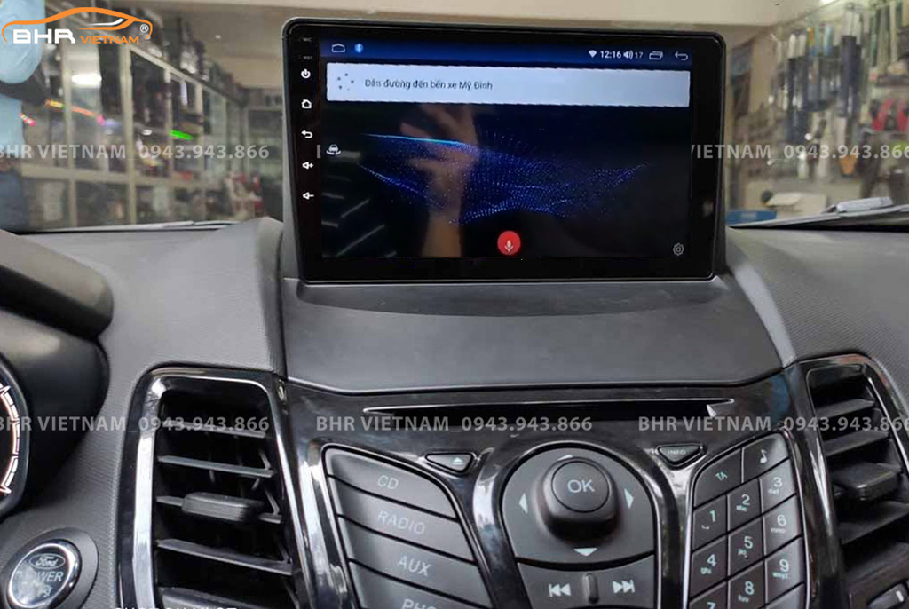 Điều khiển bằng giọng nói Màn hình Android Vitech Ford Fiesta 2010 - nay