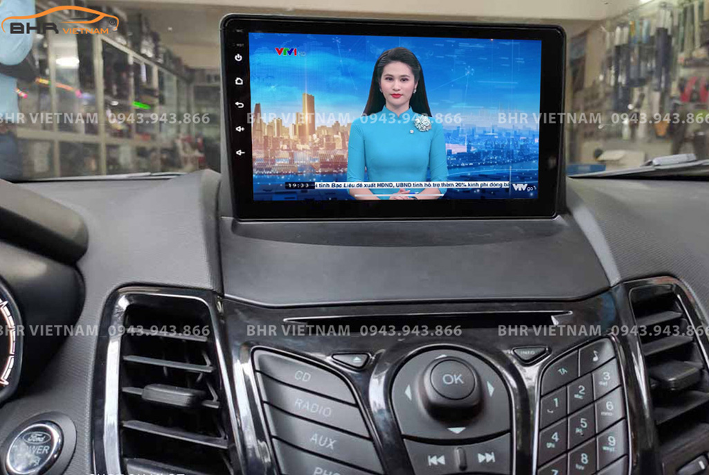Điều khiển bằng giọng nói màn hình DVD Vitech Ford Fiesta 2010 - nay