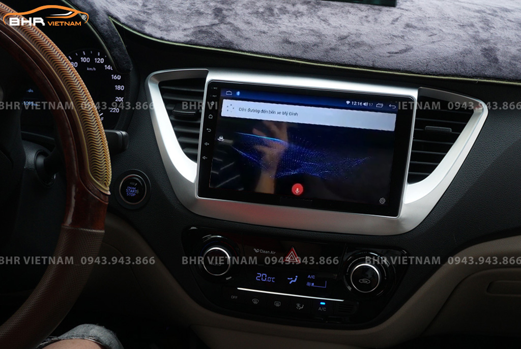 Điều khiển bằng giọng nói Màn hình Android Vitech Hyundai Accent 2017 - 2020