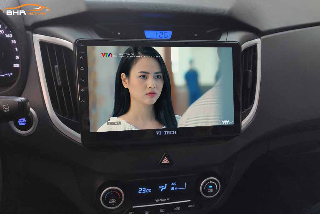 Điều khiển bằng giọng nói màn hình DVD Vitech Hyundai Creta 2014 - nay