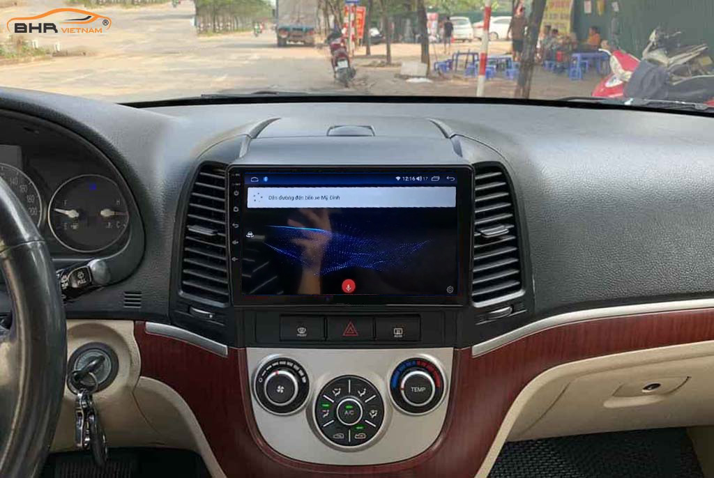 Điều khiển bằng giọng nói Màn hình Android Vitech Hyundai Santafe 2006 - 2011