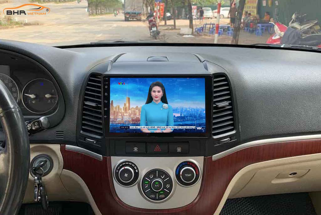 Điều khiển bằng giọng nói màn hình DVD Vitech Hyundai Santafe 2006 - 2011