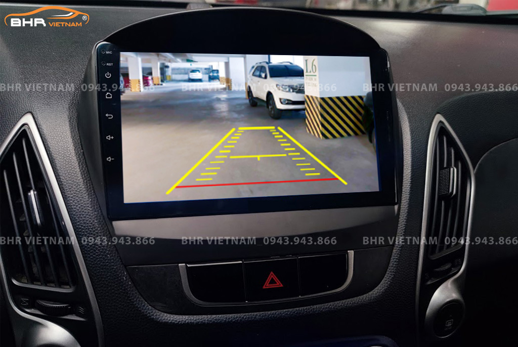 Màn hình DVD Vitech Hyundai Tucson 2009 - 2014 tích hợp camera lùi