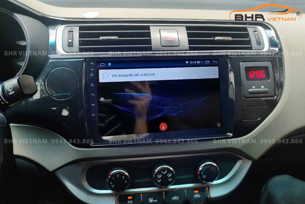 Điều khiển bằng giọng nói Màn hình Android Vitech Kia Rio 2012 - nay