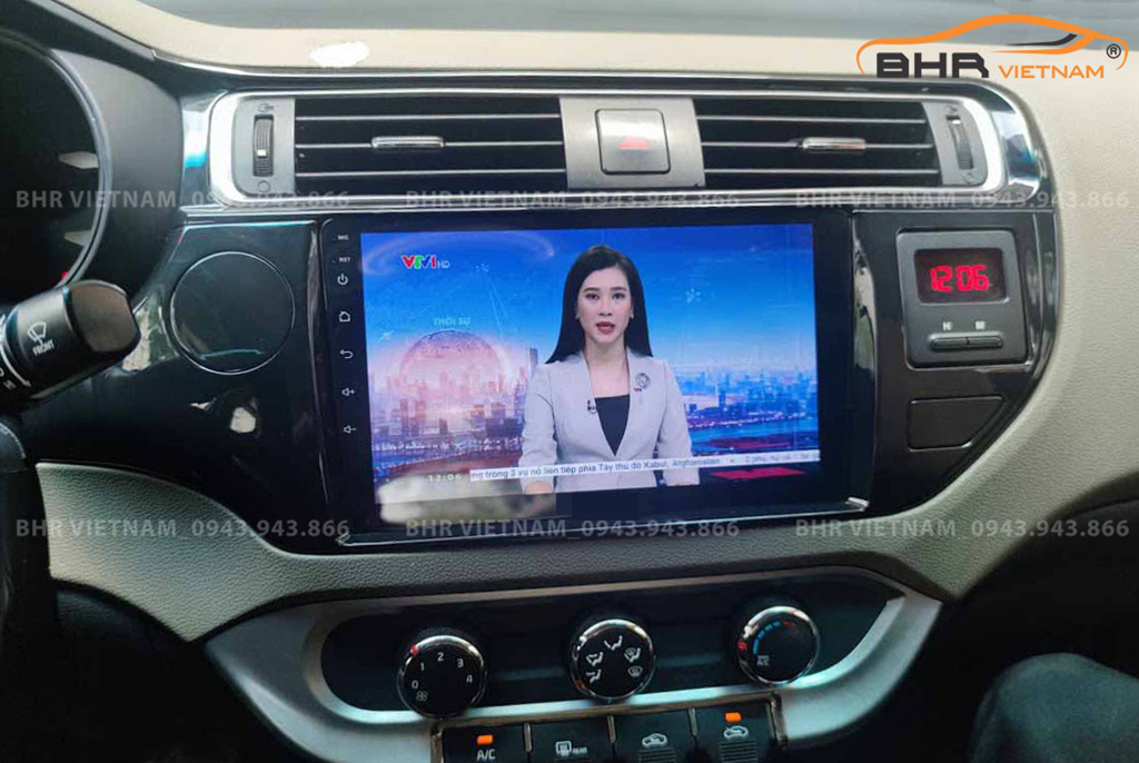 Giải trí trên màn hình DVD Vitech Kia Rio 2012 - nay