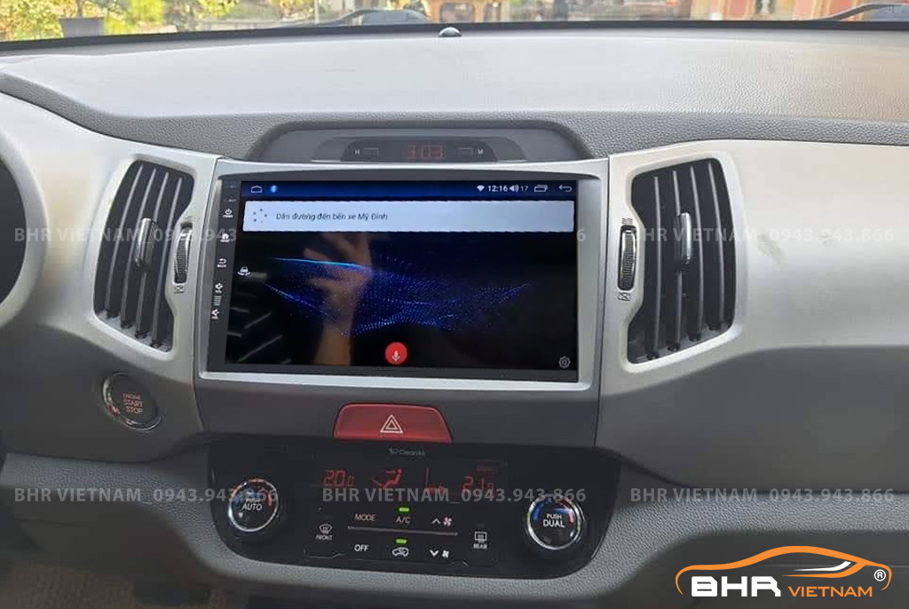 Điều khiển bằng giọng nói Màn hình Android Vitech Kia Sportage 2009 - 2015
