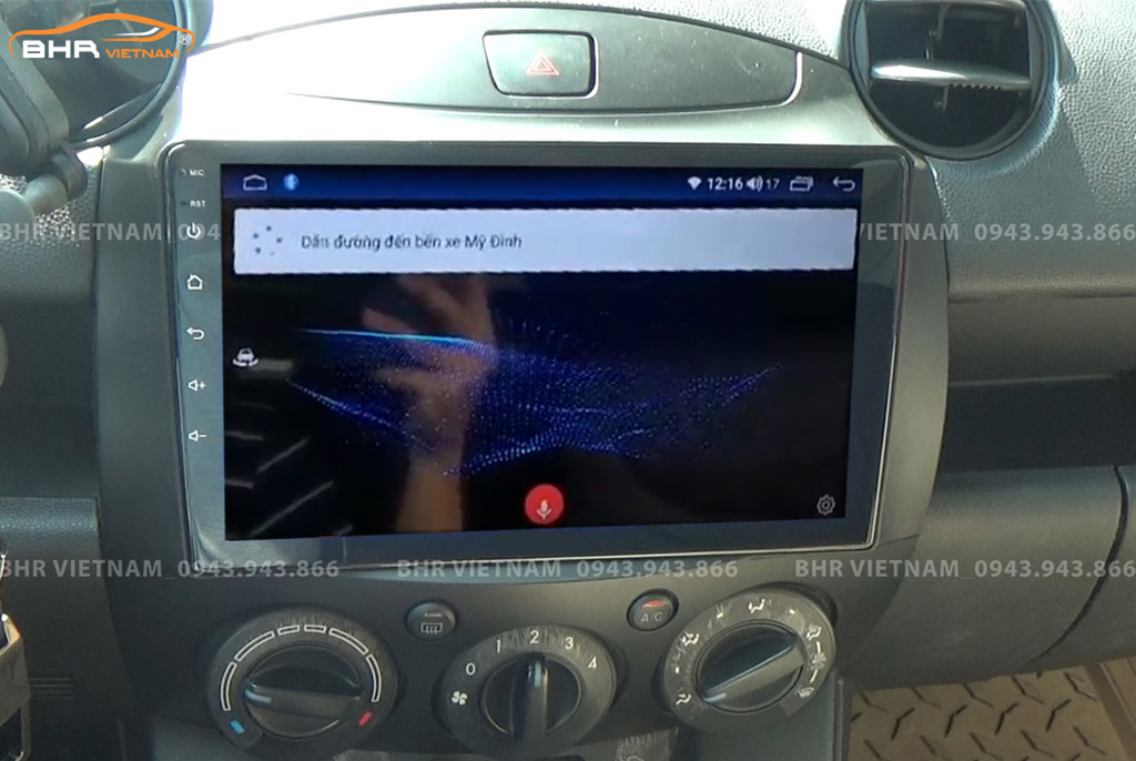 Điều khiển bằng giọng nói Màn hình Android Vitech Mazda 2 2007 - 2014