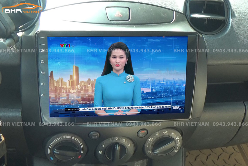 Giải trí trên màn hình DVD Vitech Mazda 2 2007 - 2014