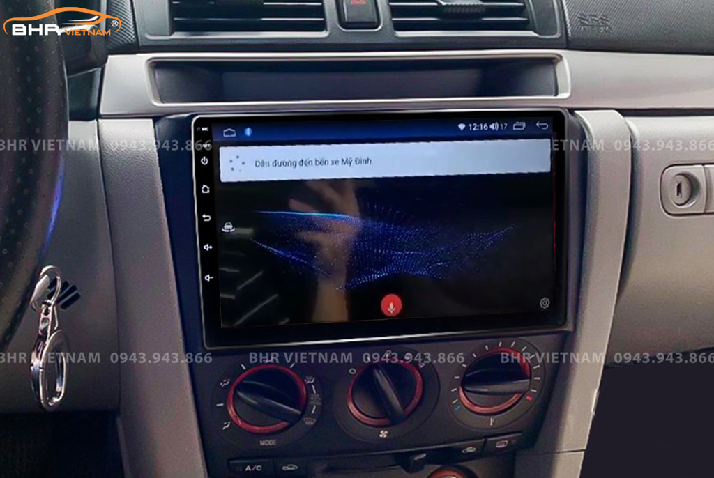 Điều khiển bằng giọng nói Màn hình Android Vitech Mazda 3 2003 - 2008