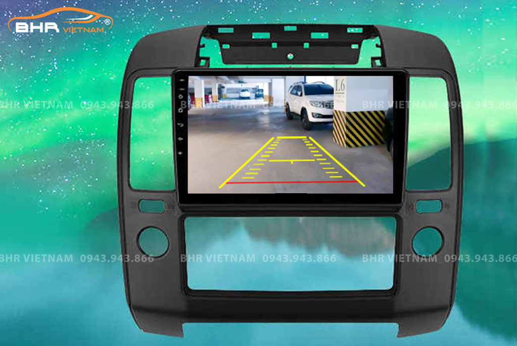 Màn hình DVD Vitech Nissan Navara 2010 - 2015 tích hợp camera lùi