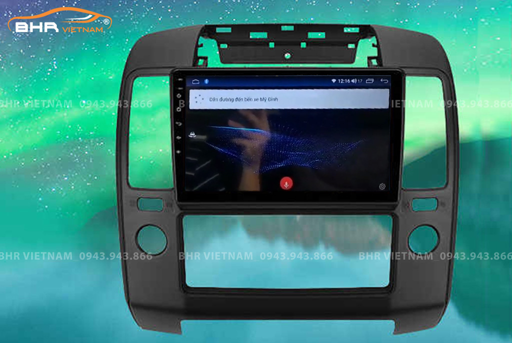 Điều khiển bằng giọng nói Màn hình Android Vitech Nissan Navara 2010 - 2015