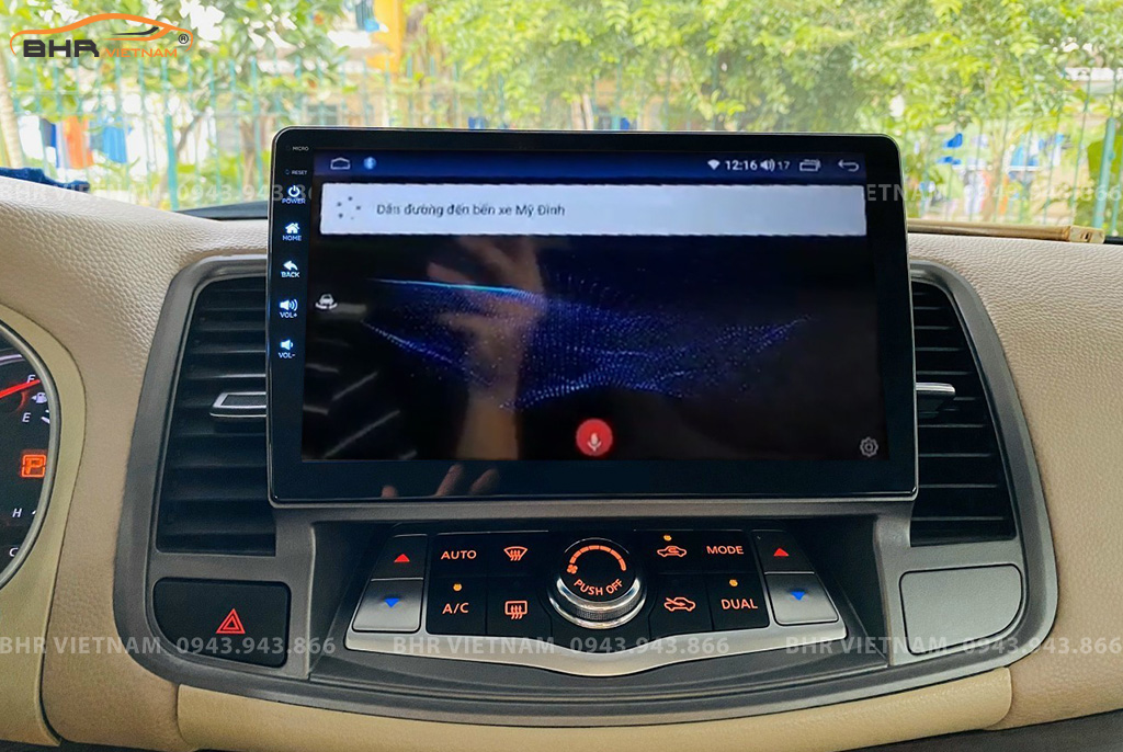 Điều khiển bằng giọng nói Màn hình Android Vitech Nissan Teana 2008 - 2013