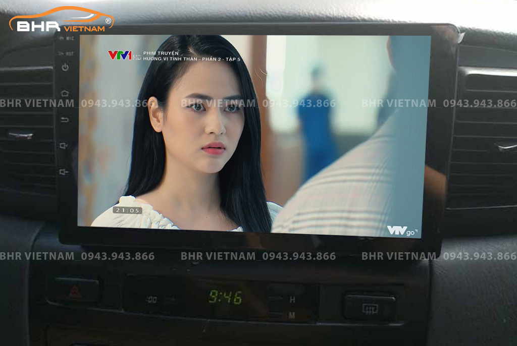 Giải trí đa phương tiện trên màn hình DVD Vitech Toyota Altis 2001 - 2007