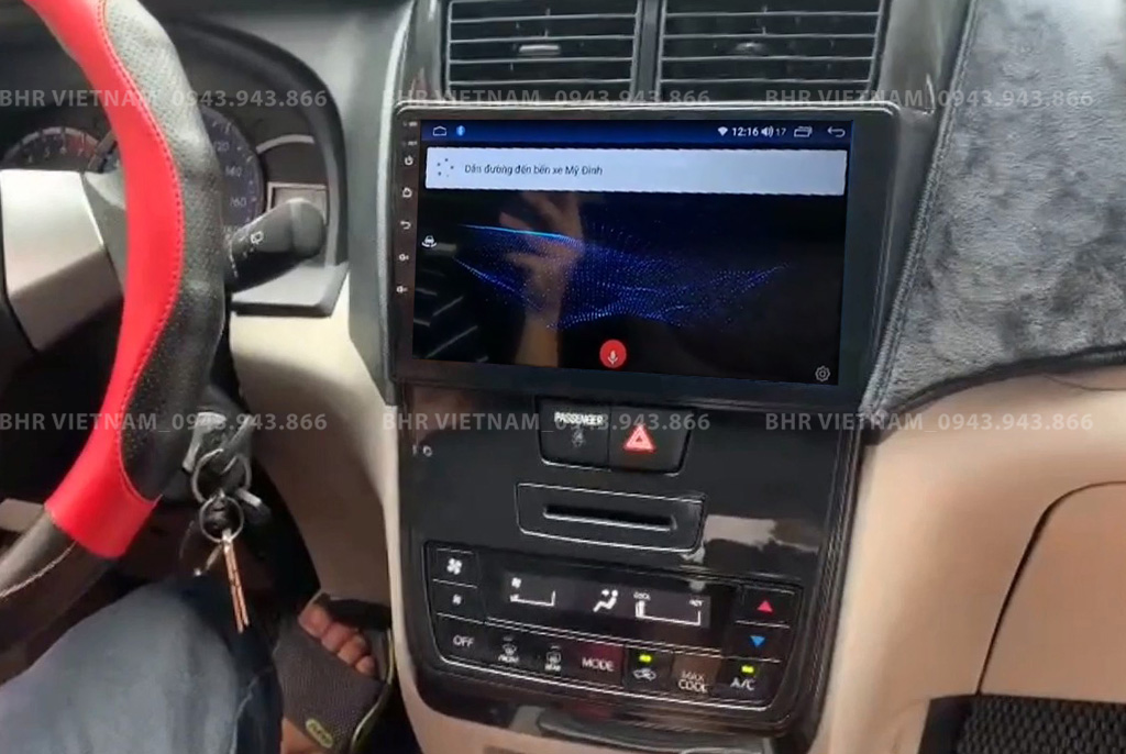 Điều khiển bằng giọng nói Màn hình Android Vitech Toyota Avanza 2016 - nay