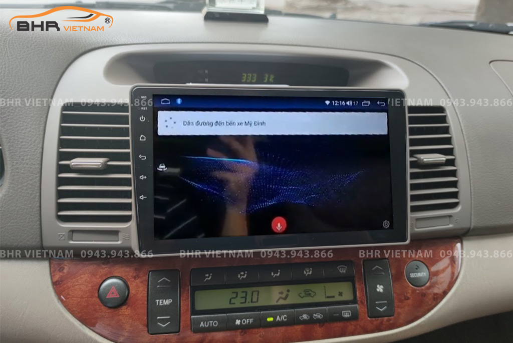 Điều khiển bằng giọng nói Màn hình Android Vitech Toyota Camry 2003 - 2006