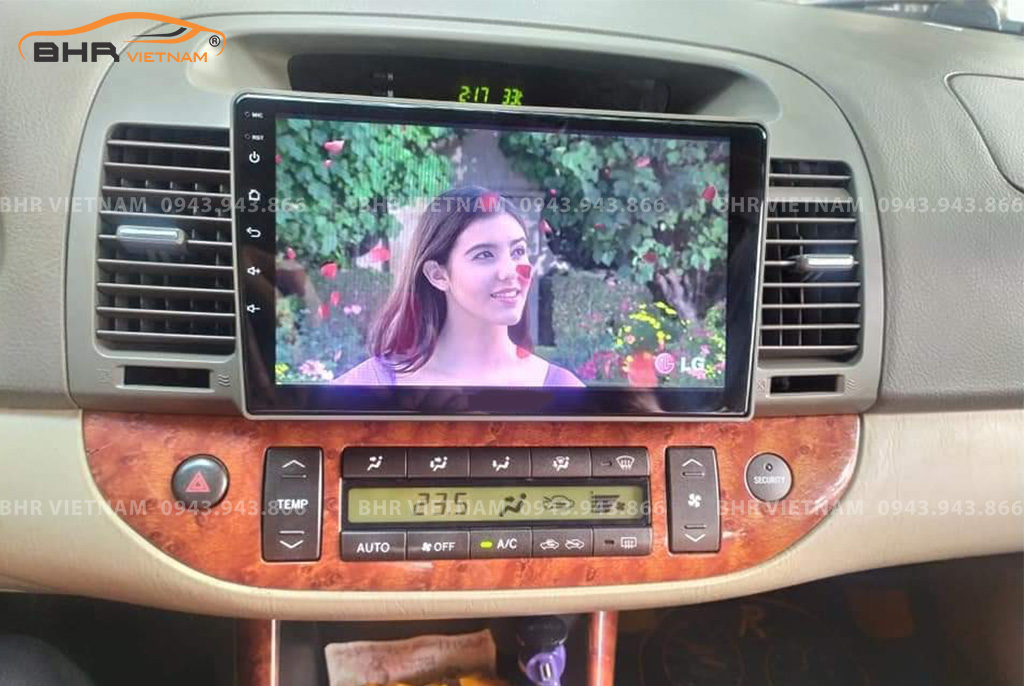 Giải trí đa phương tiện trên màn hình DVD Vitech Toyota Camry 2003 - 2006