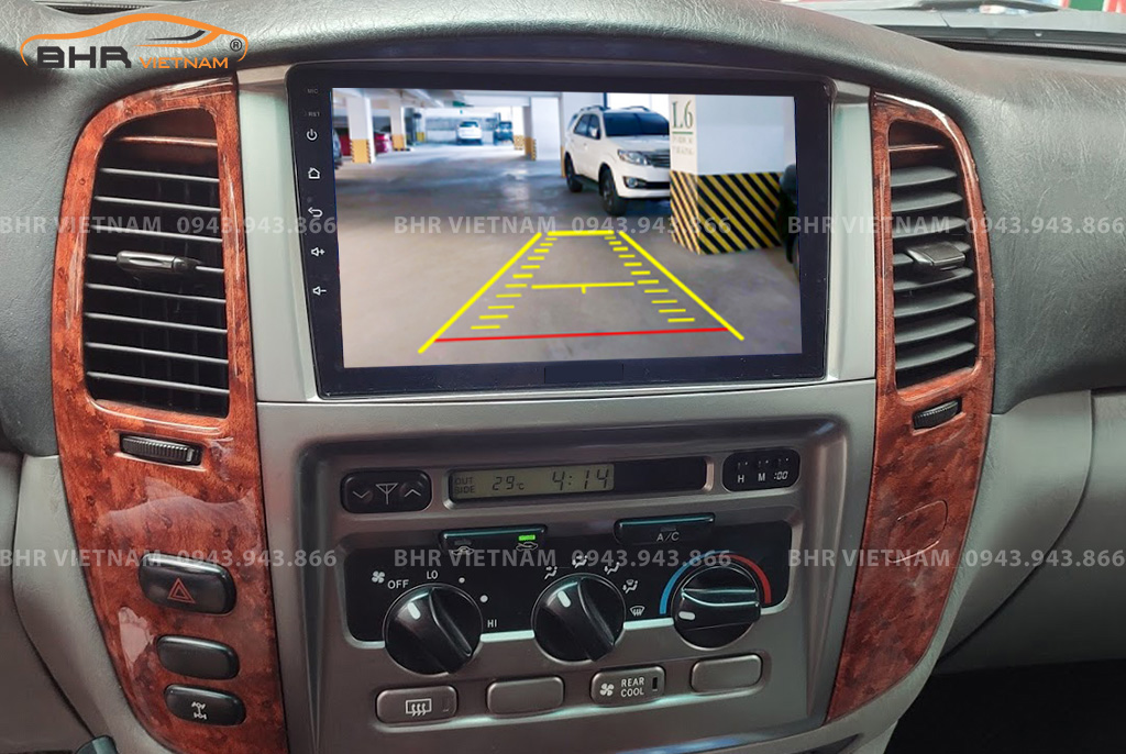 Màn hình DVD Vitech Toyota Land Cruiser 1998 - 20072 tích hợp camera lùi