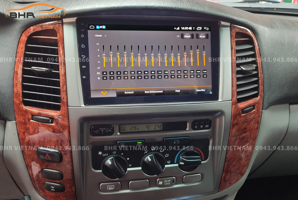Trải nghiệm âm thanh sống động trên màn hình DVD Android Vitech Toyota Land Cruiser 1998 - 2007